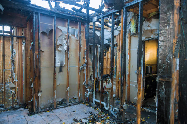 Professional Fire Damage Removal technician working in Red Hill, SC